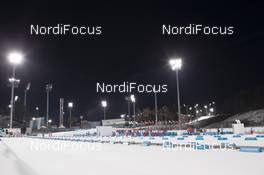 15.02.2018, Pyeongchang, Korea (KOR): Event Feature: stadium overview - XXIII. Olympic Winter Games Pyeong Chang 2018, biathlon, individual men, Pyeong Chang (KOR). www.nordicfocus.com. © Manzoni/NordicFocus. Every downloaded picture is fee-liable.