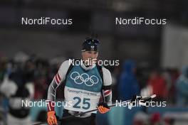 15.02.2018, Pyeongchang, Korea (KOR): Julian Eberhard (AUT) - XXIII. Olympic Winter Games Pyeong Chang 2018, biathlon, individual men, Pyeong Chang (KOR). www.nordicfocus.com. © Manzoni/NordicFocus. Every downloaded picture is fee-liable.