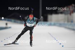 15.02.2018, Pyeongchang, Korea (KOR): Erik Lesser (GER) - XXIII. Olympic Winter Games Pyeong Chang 2018, biathlon, individual men, Pyeong Chang (KOR). www.nordicfocus.com. © Manzoni/NordicFocus. Every downloaded picture is fee-liable.