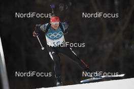 15.02.2018, Pyeongchang, Korea (KOR): Erik Lesser (GER) - XXIII. Olympic Winter Games Pyeong Chang 2018, biathlon, individual men, Pyeong Chang (KOR). www.nordicfocus.com. © Manzoni/NordicFocus. Every downloaded picture is fee-liable.