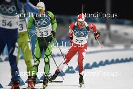 15.02.2018, Pyeongchang, Korea (KOR): Nathan Smith (CAN) - XXIII. Olympic Winter Games Pyeongchang 2018, biathlon, individual men, Pyeongchang (KOR). www.nordicfocus.com. © Thibaut/NordicFocus. Every downloaded picture is fee-liable.