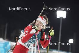 15.02.2018, Pyeongchang, Korea (KOR): Emma Lunder (CAN) - XXIII. Olympic Winter Games Pyeongchang 2018, biathlon, individual women, Pyeongchang (KOR). www.nordicfocus.com. © Manzoni/NordicFocus. Every downloaded picture is fee-liable.
