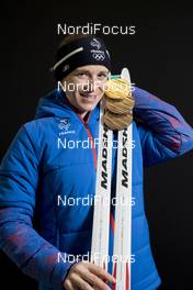 24.02.2018, Pyeongchang, Korea (KOR): Anais Bescond (FRA) - XXIII. Olympic Winter Games Pyeongchang 2018, biathlon, medals, Pyeongchang (KOR). www.nordicfocus.com. © Manzoni/NordicFocus. Every downloaded picture is fee-liable.