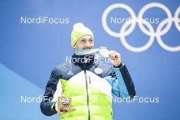 10.02.2018, Pyeongchang, Korea (KOR): Jakov Fak (SLO)  - XXIII. Olympic Winter Games Pyeongchang 2018, biathlon, medals, Pyeongchang (KOR). www.nordicfocus.com. © Modica/NordicFocus. Every downloaded picture is fee-liable.