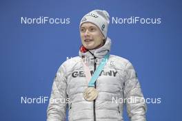 13.02.2018, Pyeongchang, Korea (KOR): Benedikt Doll (GER) - XXIII. Olympic Winter Games Pyeongchang 2018, biathlon, medals, Pyeongchang (KOR). www.nordicfocus.com. © Manzoni/NordicFocus. Every downloaded picture is fee-liable.