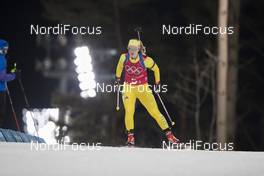 20.02.2018, Pyeongchang, Korea (KOR): Mona Brorsson (SWE) - XXIII. Olympic Winter Games Pyeongchang 2018, biathlon, relay mixed, Pyeongchang (KOR). www.nordicfocus.com. © Manzoni/NordicFocus. Every downloaded picture is fee-liable.
