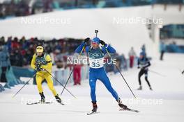 12.02.2018, Pyeongchang, Korea (KOR): Lowell Bailey (USA) - XXIII. Olympic Winter Games Pyeongchang 2018, biathlon, pursuit men, Pyeongchang (KOR). www.nordicfocus.com. © Manzoni/NordicFocus. Every downloaded picture is fee-liable.