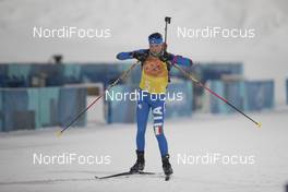 22.02.2018, Pyeongchang, Korea (KOR): Nicole Gontier (ITA) - XXIII. Olympic Winter Games Pyeongchang 2018, biathlon, relay women, Pyeongchang (KOR). www.nordicfocus.com. © Manzoni/NordicFocus. Every downloaded picture is fee-liable.