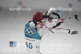 11.02.2018, Pyeongchang, Korea (KOR): Andrejs Rastorgujevs (LAT) - XXIII. Olympic Winter Games Pyeongchang 2018, biathlon, sprint men, Pyeongchang (KOR). www.nordicfocus.com. © Manzoni/NordicFocus. Every downloaded picture is fee-liable.