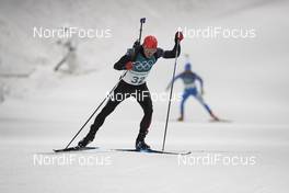 11.02.2018, Pyeongchang, Korea (KOR): Erik Lesser (GER) - XXIII. Olympic Winter Games Pyeongchang 2018, biathlon, sprint men, Pyeongchang (KOR). www.nordicfocus.com. © Manzoni/NordicFocus. Every downloaded picture is fee-liable.
