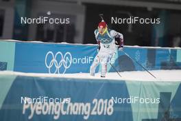 11.02.2018, Pyeongchang, Korea (KOR): Ondrej Moravec (CZE) - XXIII. Olympic Winter Games Pyeongchang 2018, biathlon, sprint men, Pyeongchang (KOR). www.nordicfocus.com. © Manzoni/NordicFocus. Every downloaded picture is fee-liable.