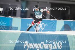 11.02.2018, Pyeongchang, Korea (KOR): Julian Eberhard (AUT) - XXIII. Olympic Winter Games Pyeongchang 2018, biathlon, sprint men, Pyeongchang (KOR). www.nordicfocus.com. © Manzoni/NordicFocus. Every downloaded picture is fee-liable.
