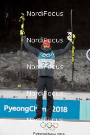 11.02.2018, Pyeongchang, Korea (KOR): Arnd Peiffer (GER) - XXIII. Olympic Winter Games Pyeongchang 2018, biathlon, sprint men, Pyeongchang (KOR). www.nordicfocus.com. © Manzoni/NordicFocus. Every downloaded picture is fee-liable.