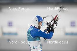 11.02.2018, Pyeongchang, Korea (KOR): Leif Nordgren (USA) - XXIII. Olympic Winter Games Pyeongchang 2018, biathlon, sprint men, Pyeongchang (KOR). www.nordicfocus.com. © Manzoni/NordicFocus. Every downloaded picture is fee-liable.