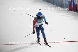 11.02.2018, Pyeongchang, Korea (KOR): Martin Fourcade (FRA) - XXIII. Olympic Winter Games Pyeongchang 2018, biathlon, sprint men, Pyeongchang (KOR). www.nordicfocus.com. © Manzoni/NordicFocus. Every downloaded picture is fee-liable.