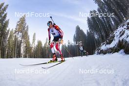 06.12.2018, Pokljuka, Slovenia (SLO): Dominik Landertinger (AUT) - IBU world cup biathlon, individual men, Pokljuka (SLO). www.nordicfocus.com. © Manzoni/NordicFocus. Every downloaded picture is fee-liable.