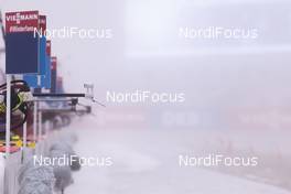 05.12.2018, Pokljuka, Slovenia (SLO): Event Feature: heavy fog lead to rescheduling of the competition - IBU world cup biathlon, individual men, Pokljuka (SLO). www.nordicfocus.com. © Manzoni/NordicFocus. Every downloaded picture is fee-liable.