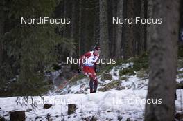 06.12.2018, Pokljuka, Slovenia (SLO): Karol Dombrovski (LTU) - IBU world cup biathlon, individual men, Pokljuka (SLO). www.nordicfocus.com. © Manzoni/NordicFocus. Every downloaded picture is fee-liable.