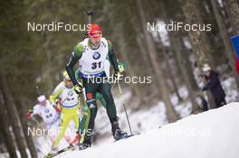 06.12.2018, Pokljuka, Slovenia (SLO): Arnd Peiffer (GER) - IBU world cup biathlon, individual men, Pokljuka (SLO). www.nordicfocus.com. © Manzoni/NordicFocus. Every downloaded picture is fee-liable.