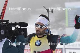 06.12.2018, Pokljuka, Slovenia (SLO): Martin Fourcade (FRA) - IBU world cup biathlon, individual men, Pokljuka (SLO). www.nordicfocus.com. © Manzoni/NordicFocus. Every downloaded picture is fee-liable.