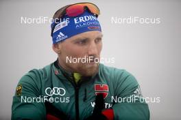 05.12.2018, Pokljuka, Slovenia (SLO): Eric Lesser (GER) - IBU world cup biathlon, individual men, Pokljuka (SLO). www.nordicfocus.com. © Manzoni/NordicFocus. Every downloaded picture is fee-liable.