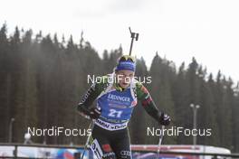 06.12.2018, Pokljuka, Slovenia (SLO): Vanessa Hinz (GER) - IBU world cup biathlon, individual women, Pokljuka (SLO). www.nordicfocus.com. © Manzoni/NordicFocus. Every downloaded picture is fee-liable.
