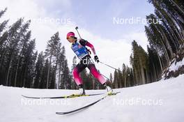 06.12.2018, Pokljuka, Slovenia (SLO): Sari Maeda (JPN) - IBU world cup biathlon, individual women, Pokljuka (SLO). www.nordicfocus.com. © Manzoni/NordicFocus. Every downloaded picture is fee-liable.