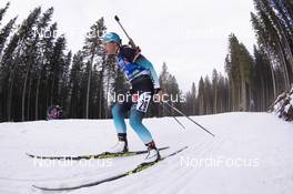 06.12.2018, Pokljuka, Slovenia (SLO): Celia Aymonier (FRA) - IBU world cup biathlon, individual women, Pokljuka (SLO). www.nordicfocus.com. © Manzoni/NordicFocus. Every downloaded picture is fee-liable.