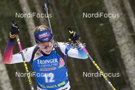 06.12.2018, Pokljuka, Slovenia (SLO): Elisa Gasparin (SUI) - IBU world cup biathlon, individual women, Pokljuka (SLO). www.nordicfocus.com. © Manzoni/NordicFocus. Every downloaded picture is fee-liable.