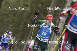 06.12.2018, Pokljuka, Slovenia (SLO): Franziska Hildebrand (GER) - IBU world cup biathlon, individual women, Pokljuka (SLO). www.nordicfocus.com. © Manzoni/NordicFocus. Every downloaded picture is fee-liable.