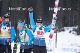 02.12.2018, Pokljuka, Slovenia (SLO): Anais Bescond (FRA) - IBU world cup biathlon, relay mixed, Pokljuka (SLO). www.nordicfocus.com. © Manzoni/NordicFocus. Every downloaded picture is fee-liable.