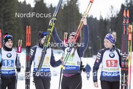 02.12.2018, Pokljuka, Slovenia (SLO): Lena Haecki (SUI) - IBU world cup biathlon, relay mixed, Pokljuka (SLO). www.nordicfocus.com. © Manzoni/NordicFocus. Every downloaded picture is fee-liable.