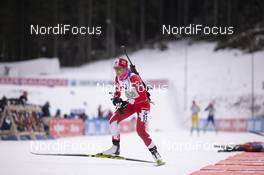 02.12.2018, Pokljuka, Slovenia (SLO): Megan Tandy (CAN) - IBU world cup biathlon, relay mixed, Pokljuka (SLO). www.nordicfocus.com. © Manzoni/NordicFocus. Every downloaded picture is fee-liable.