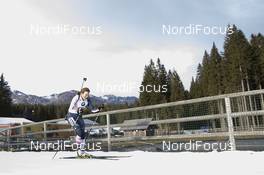 02.12.2018, Pokljuka, Slovenia (SLO): Susan Dunklee (USA) - IBU world cup biathlon, relay mixed, Pokljuka (SLO). www.nordicfocus.com. © Manzoni/NordicFocus. Every downloaded picture is fee-liable.