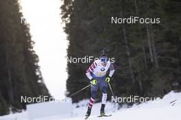 02.12.2018, Pokljuka, Slovenia (SLO): Leif Nordgren (USA) - IBU world cup biathlon, relay mixed, Pokljuka (SLO). www.nordicfocus.com. © Manzoni/NordicFocus. Every downloaded picture is fee-liable.