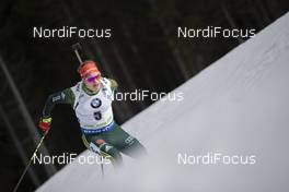 09.12.2018, Pokljuka, Slovenia (SLO): Benedikt Doll (GER) - IBU world cup biathlon, pursuit men, Pokljuka (SLO). www.nordicfocus.com. © Manzoni/NordicFocus. Every downloaded picture is fee-liable.