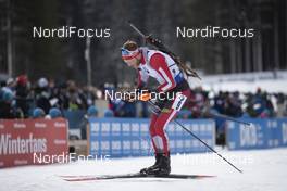 09.12.2018, Pokljuka, Slovenia (SLO): Simon Eder (AUT) - IBU world cup biathlon, pursuit men, Pokljuka (SLO). www.nordicfocus.com. © Manzoni/NordicFocus. Every downloaded picture is fee-liable.