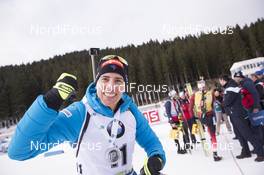 09.12.2018, Pokljuka, Slovenia (SLO): Quentin Fillon Maillet (FRA) - IBU world cup biathlon, pursuit men, Pokljuka (SLO). www.nordicfocus.com. © Manzoni/NordicFocus. Every downloaded picture is fee-liable.