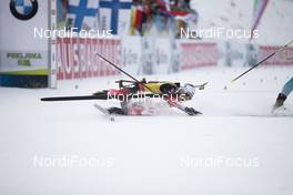 09.12.2018, Pokljuka, Slovenia (SLO): Johannes Thingnes Boe (NOR) - IBU world cup biathlon, pursuit men, Pokljuka (SLO). www.nordicfocus.com. © Manzoni/NordicFocus. Every downloaded picture is fee-liable.