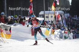 09.12.2018, Pokljuka, Slovenia (SLO): Anais Chevalier (FRA) - IBU world cup biathlon, pursuit women, Pokljuka (SLO). www.nordicfocus.com. © Manzoni/NordicFocus. Every downloaded picture is fee-liable.