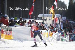 09.12.2018, Pokljuka, Slovenia (SLO): Clare Egan (USA) - IBU world cup biathlon, pursuit women, Pokljuka (SLO). www.nordicfocus.com. © Manzoni/NordicFocus. Every downloaded picture is fee-liable.