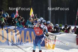 09.12.2018, Pokljuka, Slovenia (SLO): Elisa Gasparin (SUI) - IBU world cup biathlon, pursuit women, Pokljuka (SLO). www.nordicfocus.com. © Manzoni/NordicFocus. Every downloaded picture is fee-liable.
