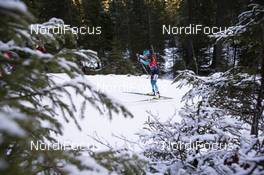 09.12.2018, Pokljuka, Slovenia (SLO): Celia Aymonier (FRA) - IBU world cup biathlon, pursuit women, Pokljuka (SLO). www.nordicfocus.com. © Manzoni/NordicFocus. Every downloaded picture is fee-liable.