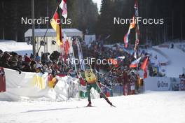 09.12.2018, Pokljuka, Slovenia (SLO): Dorothea Wierer (ITA) - IBU world cup biathlon, pursuit women, Pokljuka (SLO). www.nordicfocus.com. © Manzoni/NordicFocus. Every downloaded picture is fee-liable.
