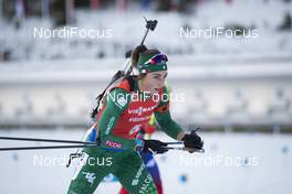 09.12.2018, Pokljuka, Slovenia (SLO): Lisa Vittozzi (ITA) - IBU world cup biathlon, pursuit women, Pokljuka (SLO). www.nordicfocus.com. © Manzoni/NordicFocus. Every downloaded picture is fee-liable.