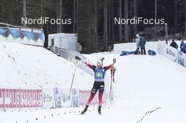 02.12.2018, Pokljuka, Slovenia (SLO): Lars Helge Birkeland (NOR) - IBU World Cup Biathlon, single mixed relay, Pokljuka (SLO). www.nordicfocus.com. © Manzoni/NordicFocus. Every downloaded picture is fee-liable.