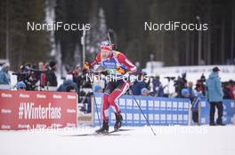 02.12.2018, Pokljuka, Slovenia (SLO): Simon Eder (AUT) - IBU World Cup Biathlon, single mixed relay, Pokljuka (SLO). www.nordicfocus.com. © Manzoni/NordicFocus. Every downloaded picture is fee-liable.