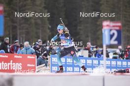 02.12.2018, Pokljuka, Slovenia (SLO): Anais Chevalier (FRA) - IBU World Cup Biathlon, single mixed relay, Pokljuka (SLO). www.nordicfocus.com. © Manzoni/NordicFocus. Every downloaded picture is fee-liable.