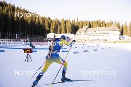 07.12.2018, Pokljuka, Slovenia (SLO): Jesper Nelin (SWE) - IBU world cup biathlon, sprint men, Pokljuka (SLO). www.nordicfocus.com. © Manzoni/NordicFocus. Every downloaded picture is fee-liable.