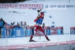 07.12.2018, Pokljuka, Slovenia (SLO): Scott Gow (CAN) - IBU world cup biathlon, sprint men, Pokljuka (SLO). www.nordicfocus.com. © Manzoni/NordicFocus. Every downloaded picture is fee-liable.